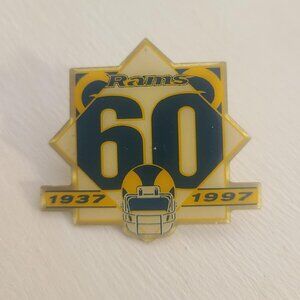 Saint St. Louis Rams Football 1997 Pin Tie Tack Brooch